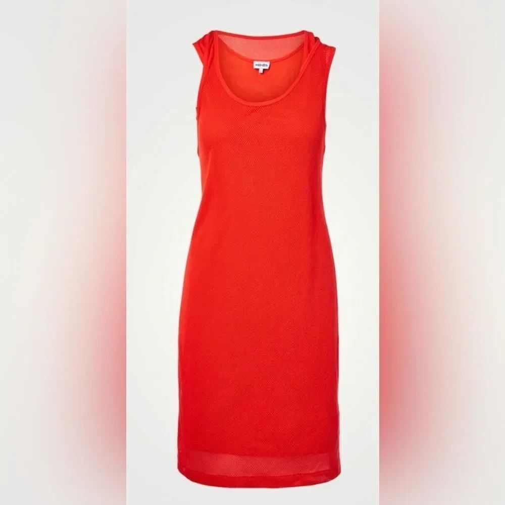 New KENZO Mesh Tank Top Dress